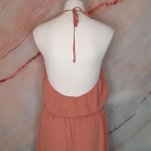 SMYM Heather Rustic Mauve Maxi Dress - Picture 5 of 8